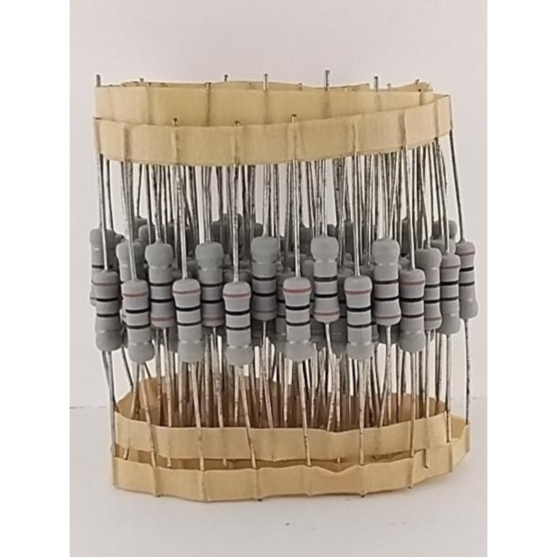 Lot of 100, 300 Ohm 2 Watt 5%  Wirewound Power Resistors 2W