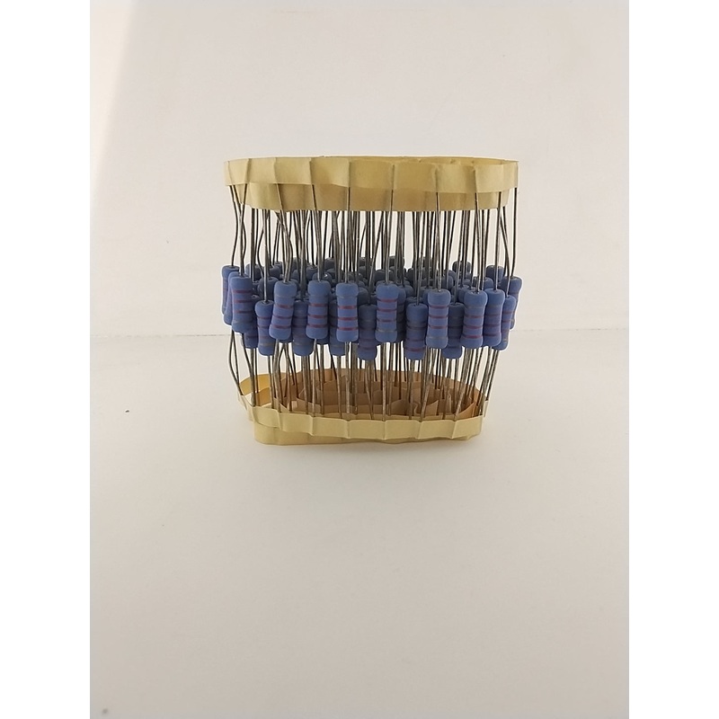 Lot of 100, Clarostat VC5E-2.2K, 2.2K Ohm 2 Watt 5% Wirewound Power Resistors 2W